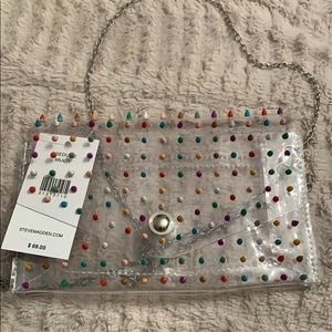 Steve Madden see through purse